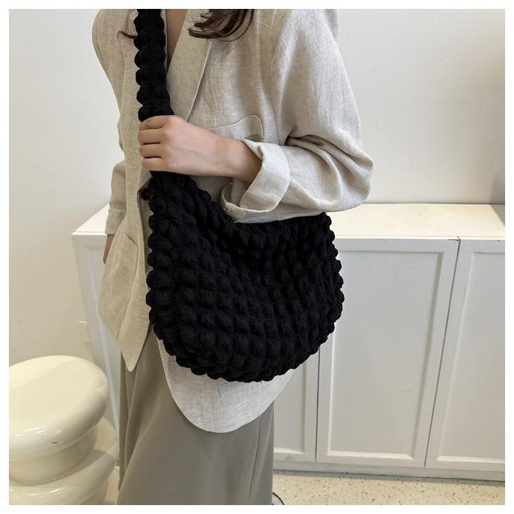 Cloud underarm bag new large capacity tote bag for daily work commute bubble cloud bag crossbody bag