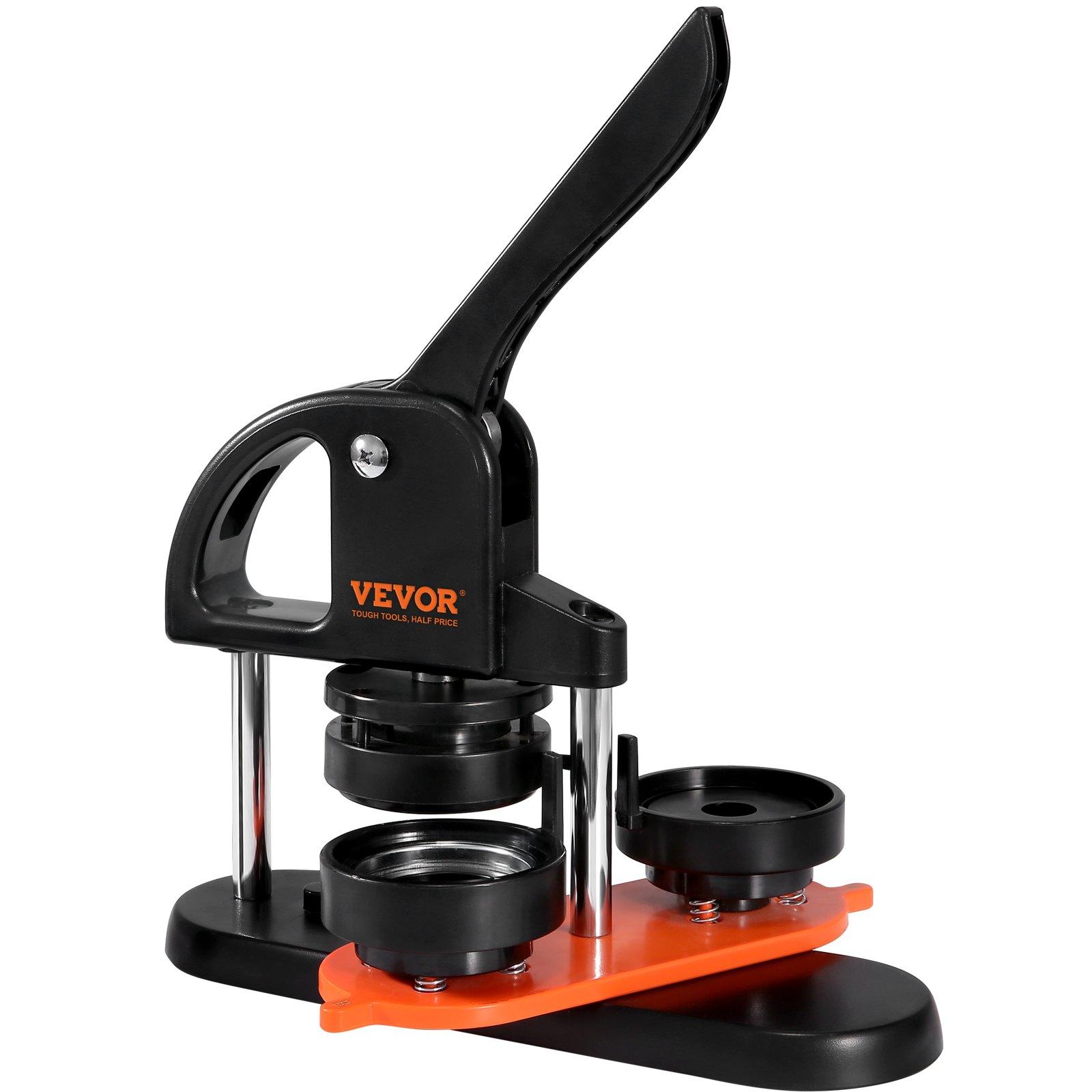 VEVOR Button Maker Machine, 2.28 inch/58mm Pin Maker with 100pcs Button Parts, Ergonomic Arc Handle Punch Press Kit, Button Maker with Panda Magic Book, For Children DIY Gifts and Christmas VEVOR Button Maker Machine, 2.28 inch/58mm Pin Maker with 100pcs Button Parts, Ergonomic Arc Handle Punch Press Kit, Button Maker with Panda Magic Book, For Children DIY Gifts and Christmas