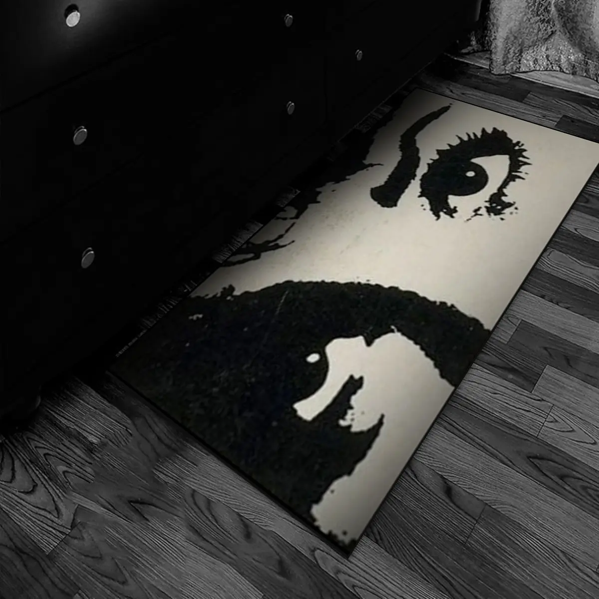 Long Rectangle Rug with Eye Pattern, Soft Polyester Fiber, Cute Bedroom Decor, Suitable for Outdoor, Kitchen, Bathroom, Balcony, Home Decor Rug, House Decor Rug