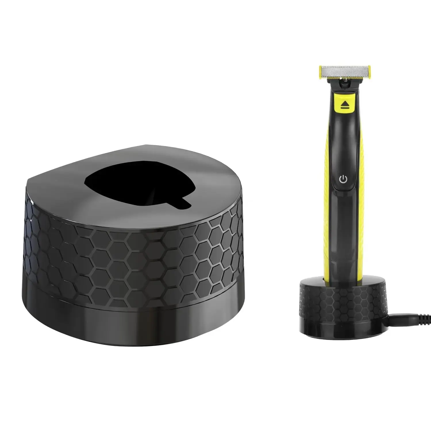 Oneblade Razor Replacement Head, Small T-Type Blade, Charging Base for Qp2520 2523 2527, Universal Charging Accessory, Essential Repair Tool