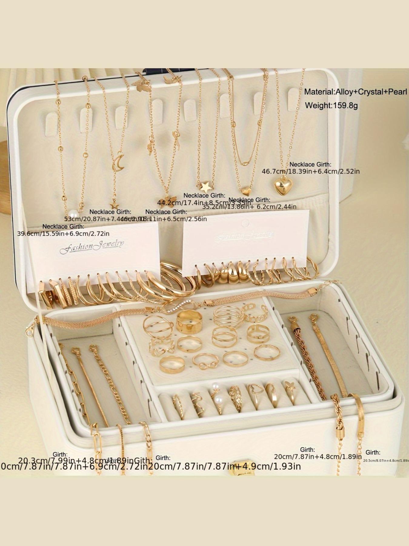 Women's Elegant Vintage, Fashion Jewelry for Party, Daily Clothing Decor, Trendy All-match & Exquisite Jewelry for Birthday Gift, Fashionable Jewelry Set