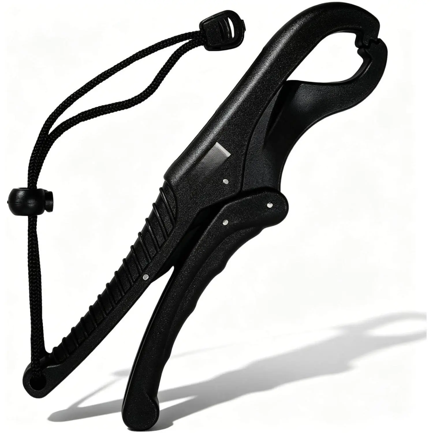 9.5" Floating Fishing Lip Gripper Grabber Claw Tool with Lanyard | Anti-lost, rust-resistant fiberglass claw; for boat/kayak/shore fishing, catch & release for bass, catfish, pike, salmon