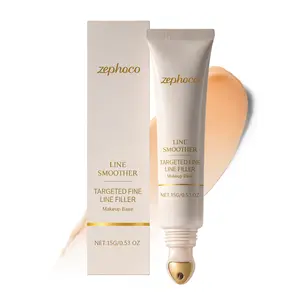 Zephoco Soft-Finish Primer – Sheer & Hydrating, Effortless No-Makeup Look, Moisturizing, Correcting & Brightening