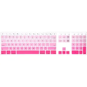 Ombre   Keyboard  Cover for iMac Wired USB Full Size Keyboard with Numeric Keypad A1243(G6 MB110LL/B and MB110LL/A)