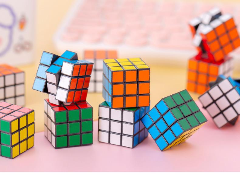 3cm 3x3 Mini Rubik's Cube Children's Educational Early Learning Cube Promotional Gift Set Small Toy