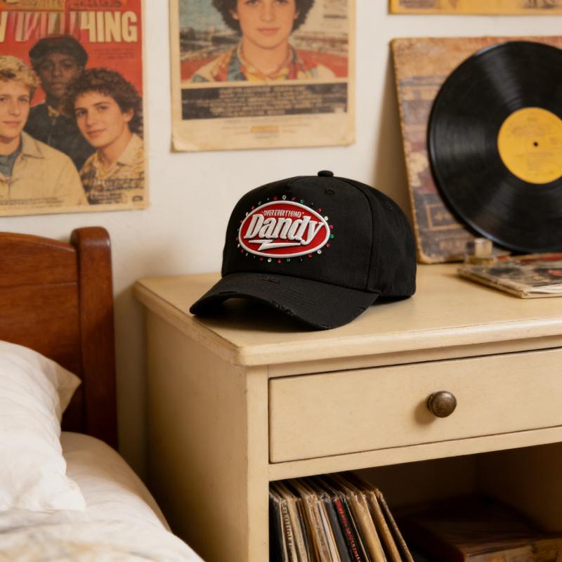 2026 trendy American and European style DANDY HATS adjustable hip-hop baseball cap