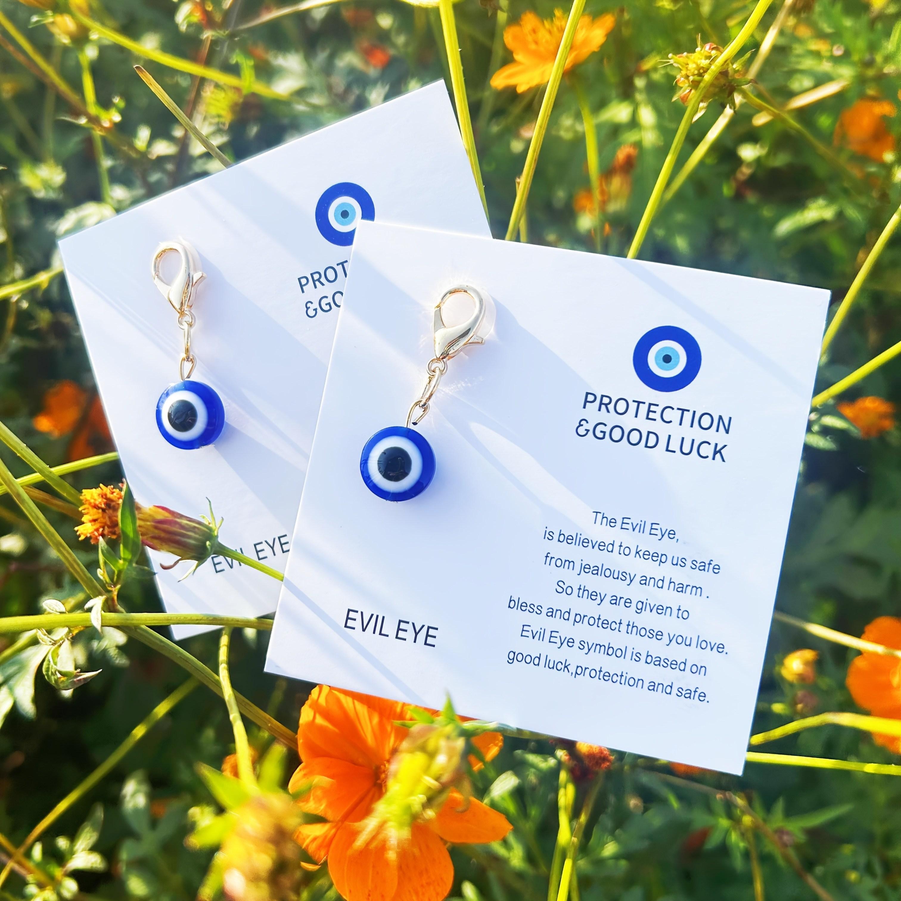 Devil'S Eye Keychain, Mini Keychain, Suitable for Birthdays, Weddings, Valentine'S Day, Holidays, And Graduation Season link chain