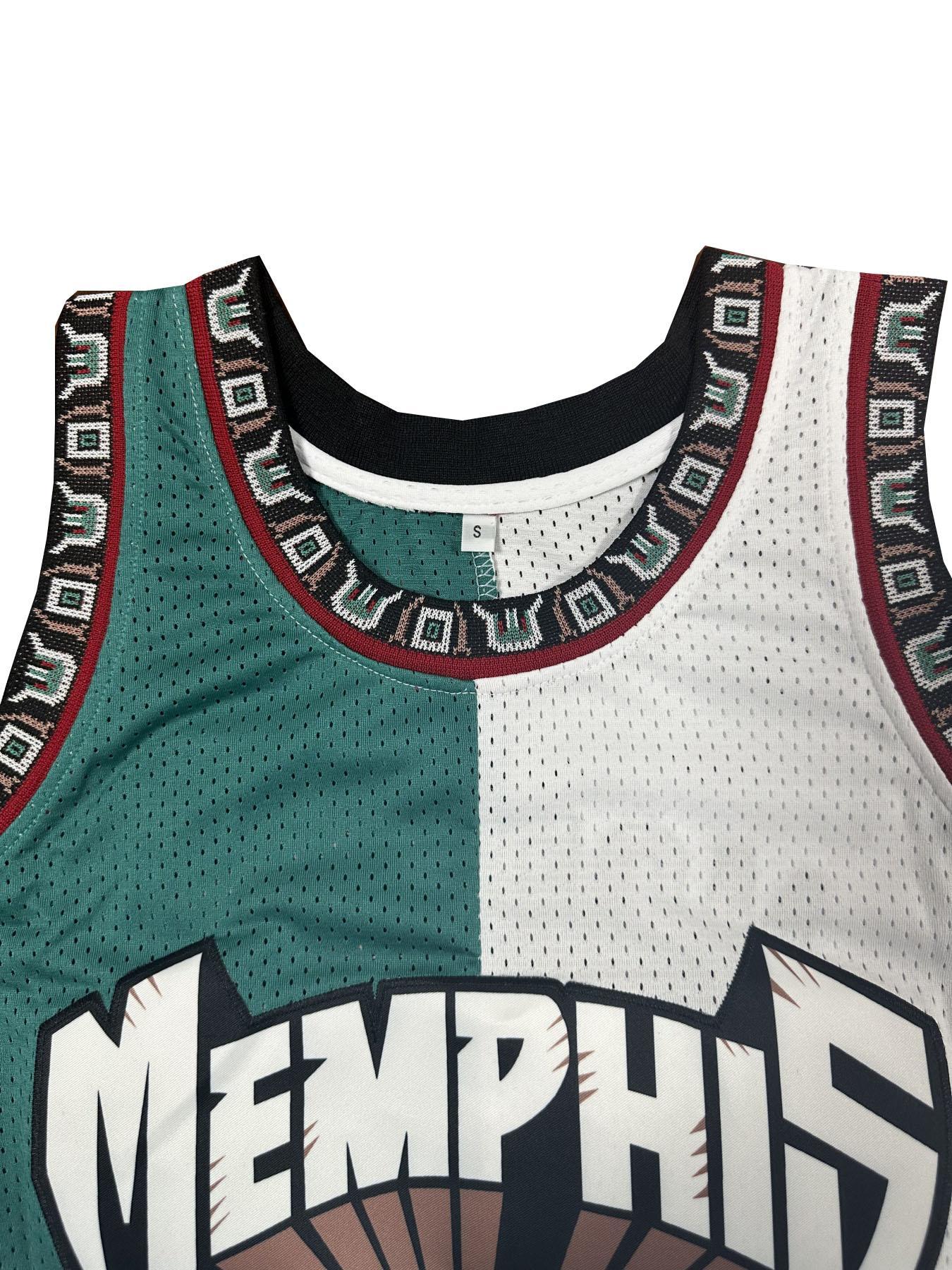 Men's Letter & Figure Embroidery Basketball Jersey, Sports Jersey, Loose Casual Breathable Comfortable Sleeveless Vest, Basketball Jerseys for Men, Sport Top