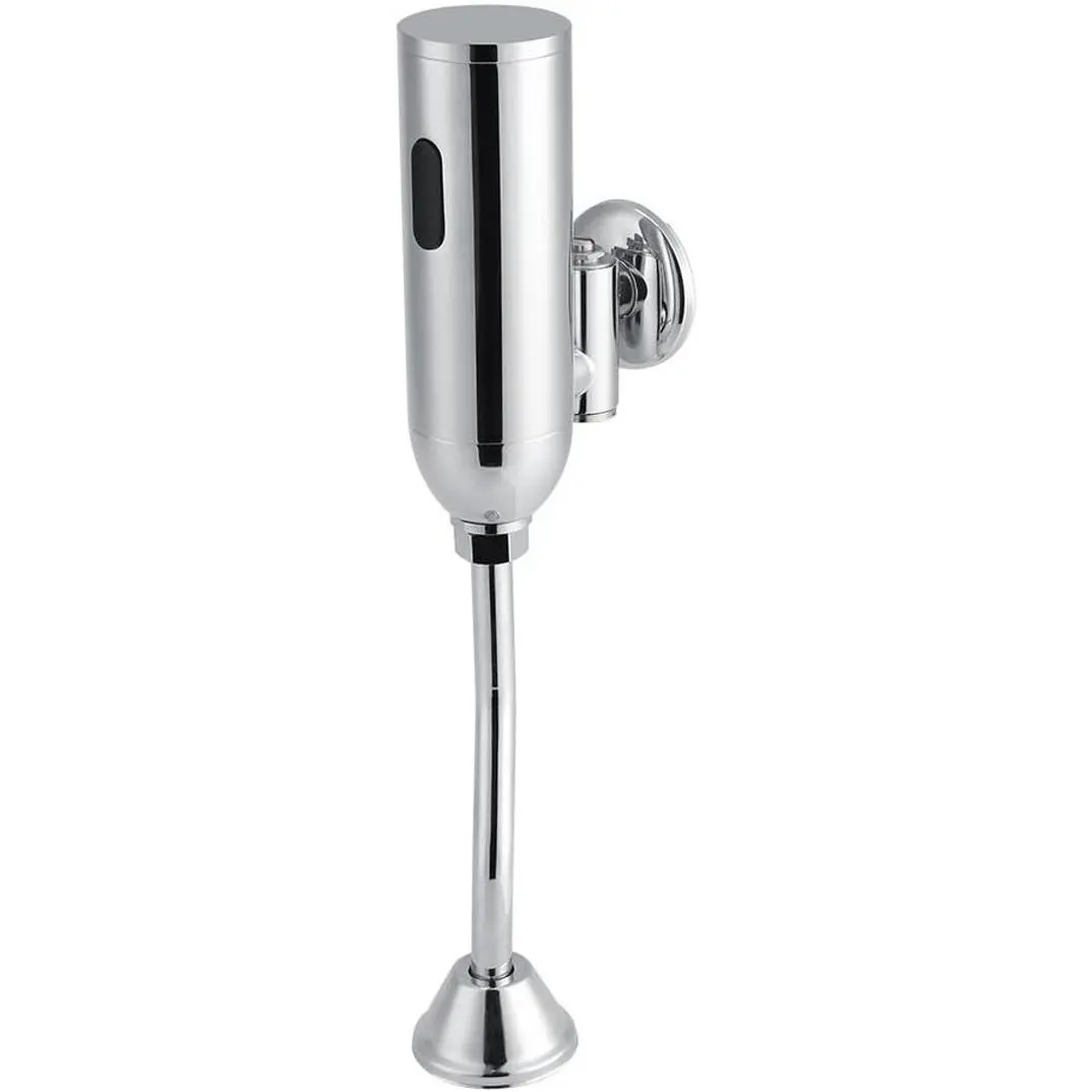 Auto Flush Urinal Valve with Infrared Sensor, Brass Body, Wall Mount for Bathroom