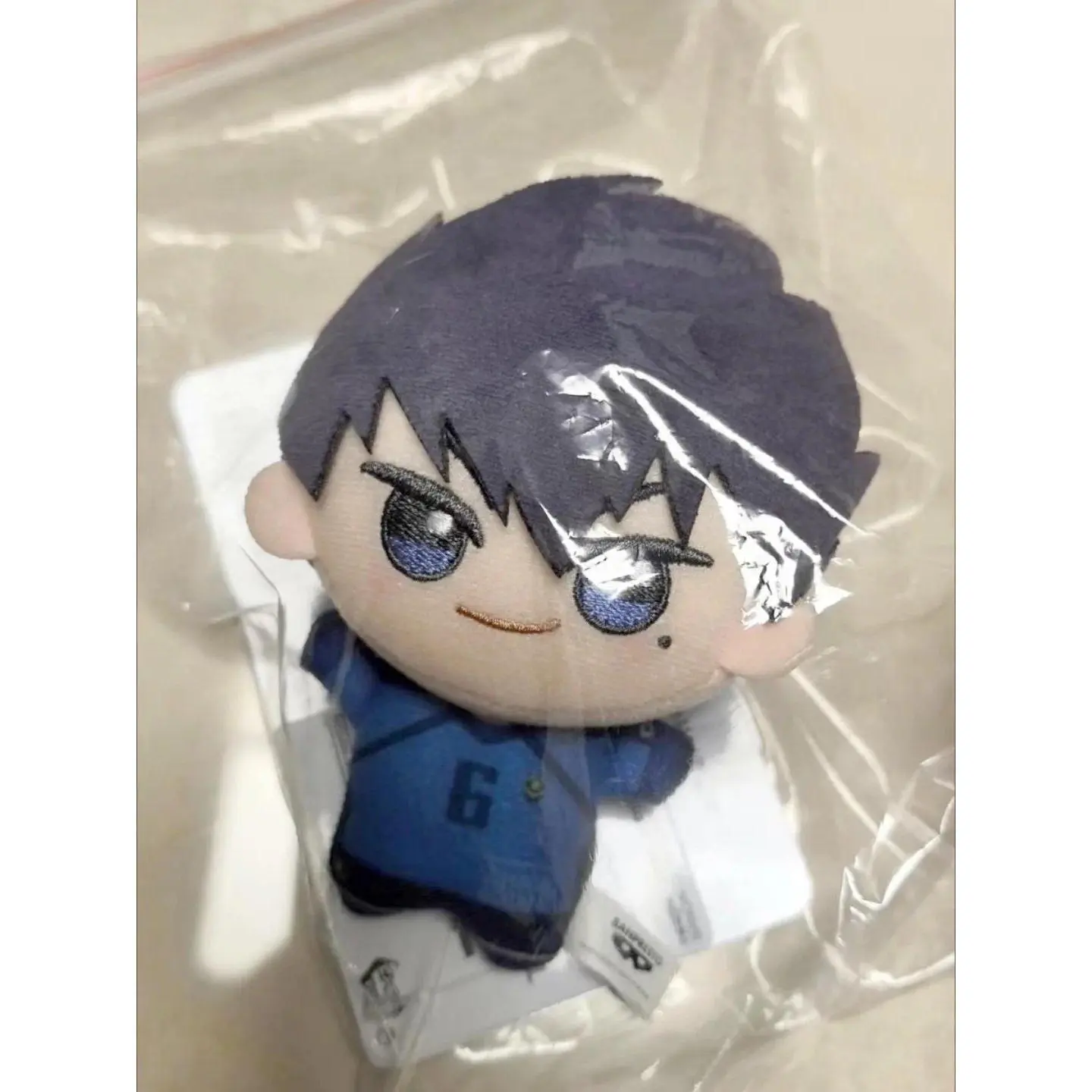 New Anime Blue Lock Vol.7 Hiori You Isagi Yoichi Cosplay Plush Doll Fluffy Maumet Pendant Puppet Keychain Keyring Charm Toys