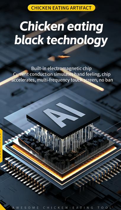 New 4/6 Finger Mobile Game Controller for FPS Games, Physical Gaming Grip Trigger