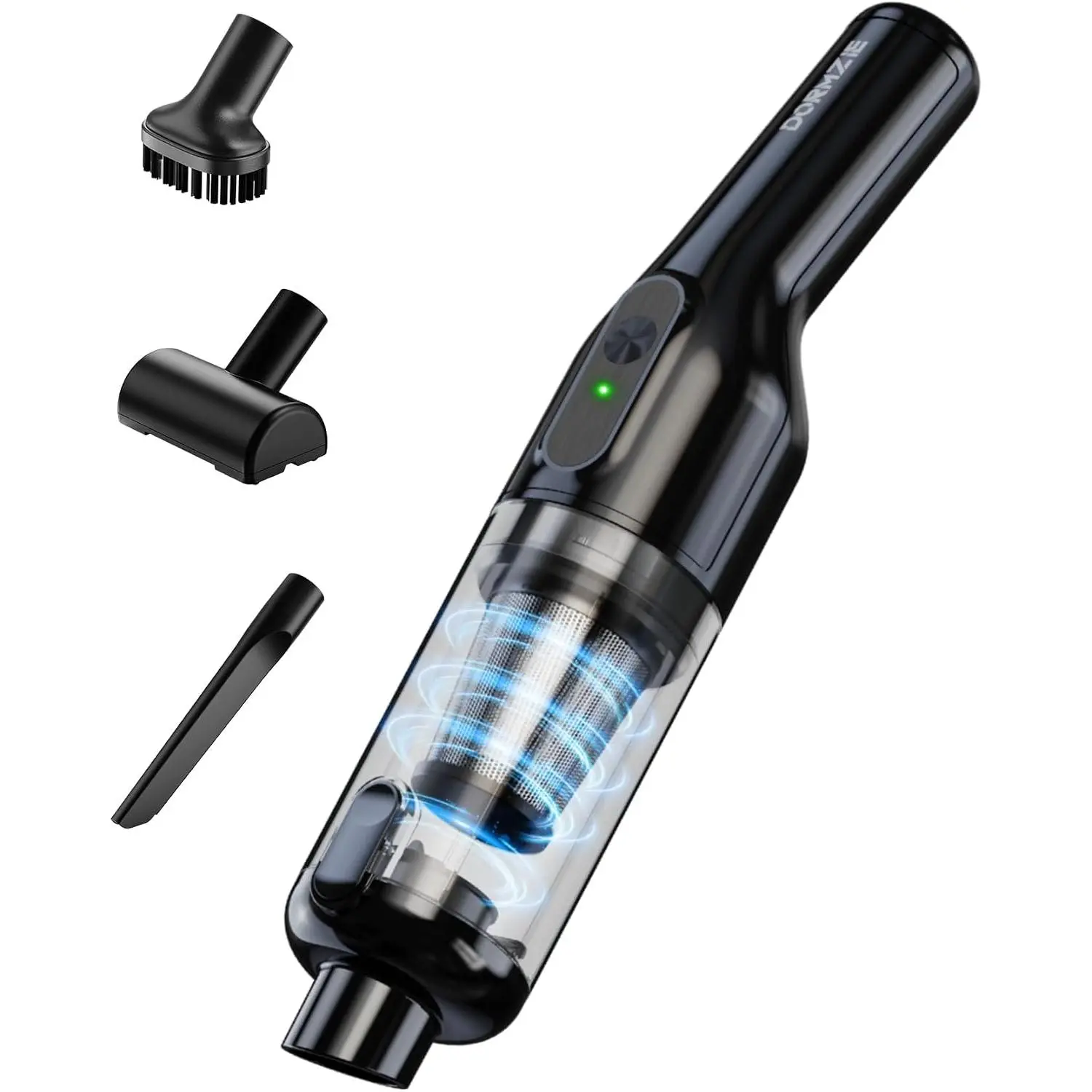 Handheld Vacuum Cordless,  Vacuum with 19000Pa  Suction,1.3 lbs Lightweight, Type-C Charge, Multiple Accessories for   Office