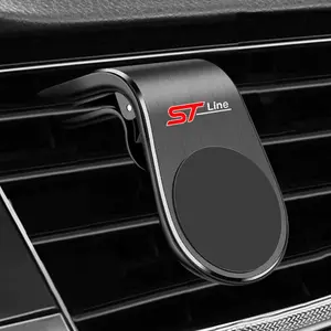 Strong Magnet Car Logo Metal Phone Holder, Anti Fall Anti Slip, Universal Car Mount, Easy Install, Ford Models Compatible