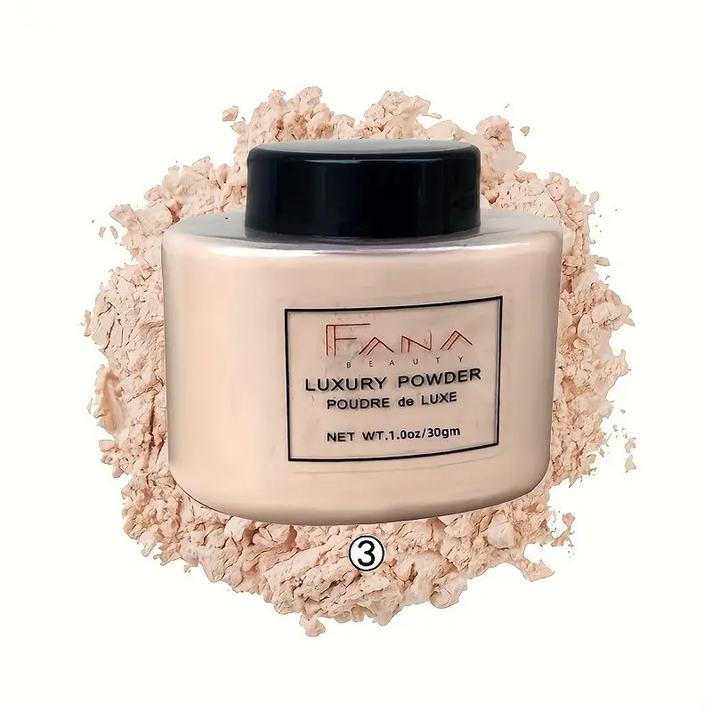 4-color loose powder, light breathable oil control powder, long-term anti-sweat and anti-halo loose powder, setting powder