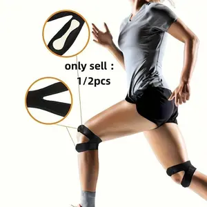 Adjustable Knee Brace Support, Comfortable Fit for Running Fitness, Unisex Ligament Reinforcement, Ideal for Meniscus Issues, Jumping Tennis