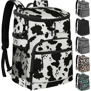 Cooler Backpack Insulated Leakproof Waterproof Backpack Cooler Bag 30/45 Cans, Large Capacity Lightweight Travel Camping Beach Backpack Cooler Ice Chest for Men and Women