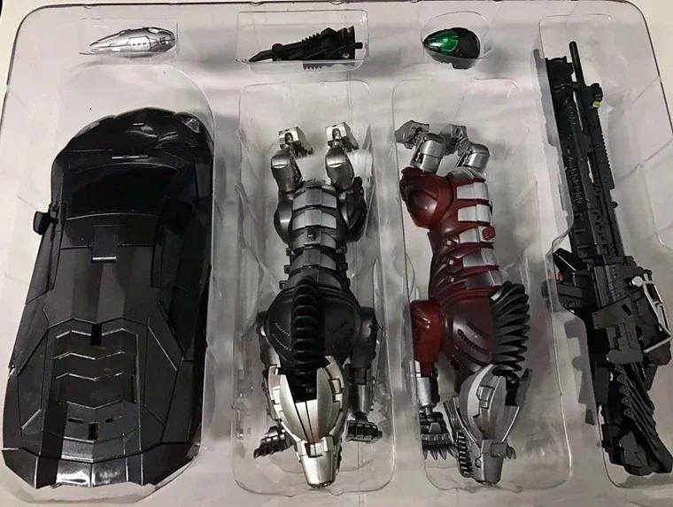 In stock Transformation Robot Peru Kill Lockdown VT-01 VT01 KO VS UT R01 MasterPiece Alloy With Two Dogs Anime Action Figure