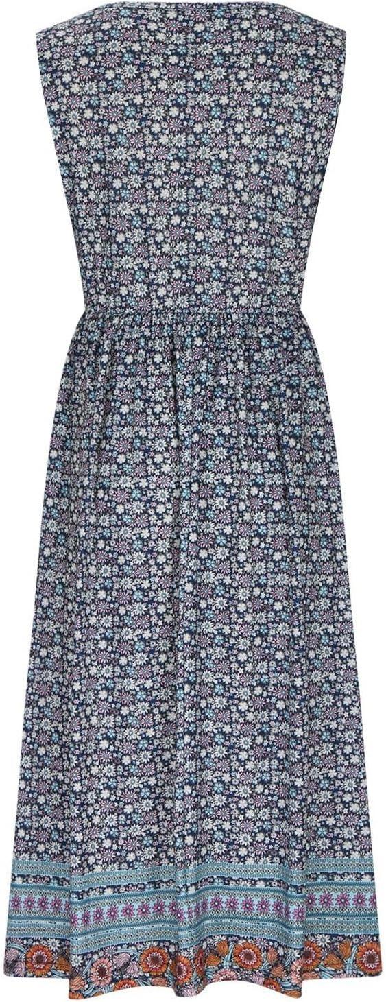 Europe and the United States 2026 spring and summer new print sleeveless pullover dress women casual plus-size dress