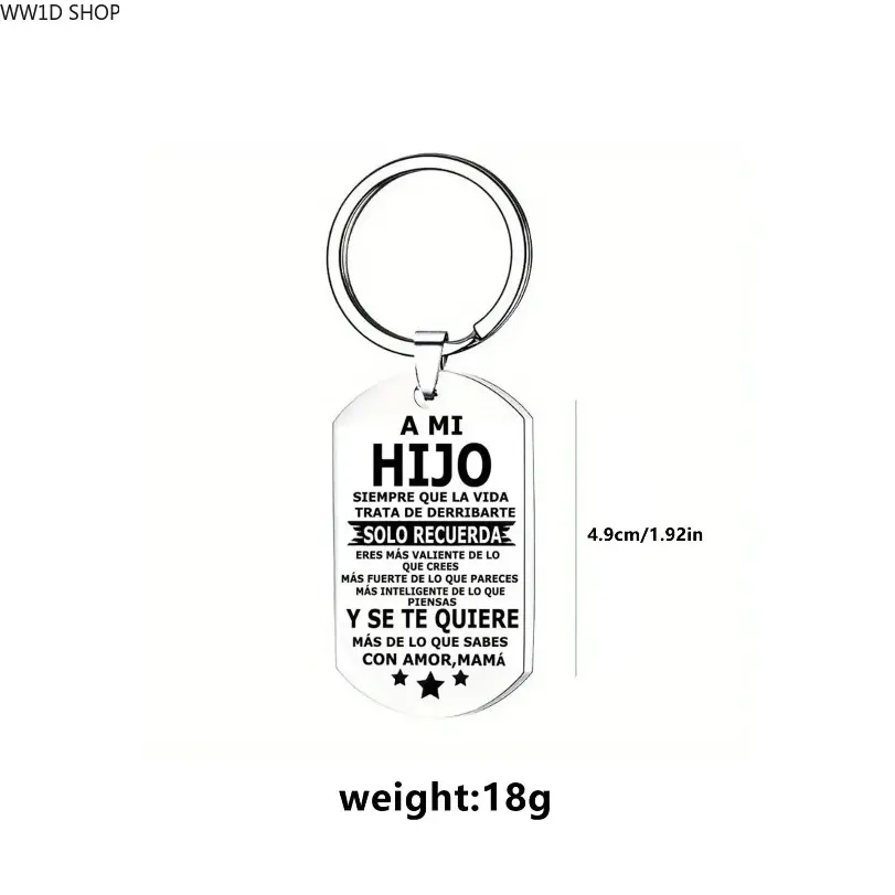 Casual Letter Pattern Keychain with a Pendant Shape Engraved Tag, Unisex Appeal for Daily Use and Bag Accessory, Leather, Keychain For Purse, Any Season, Leather Keychains