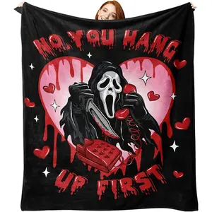 Traditional Adult Flannel Blanket - Multi-Size, Foldable, Machine Washable, Soft, Breathable, Cooling, Wrinkle Resistant, All-Season Versatile for Living Room Sofa, Office Breaks