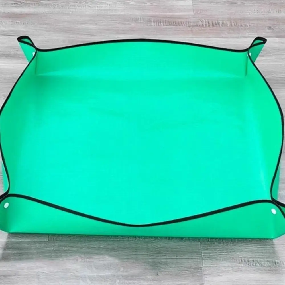 Foldable Gardening Mat - 1 Pack Waterproof Durable Mat for Propagation, Repotting, Transplanting, Easy Storage, Mess-Free Indoor & Outdoor Planting Tray