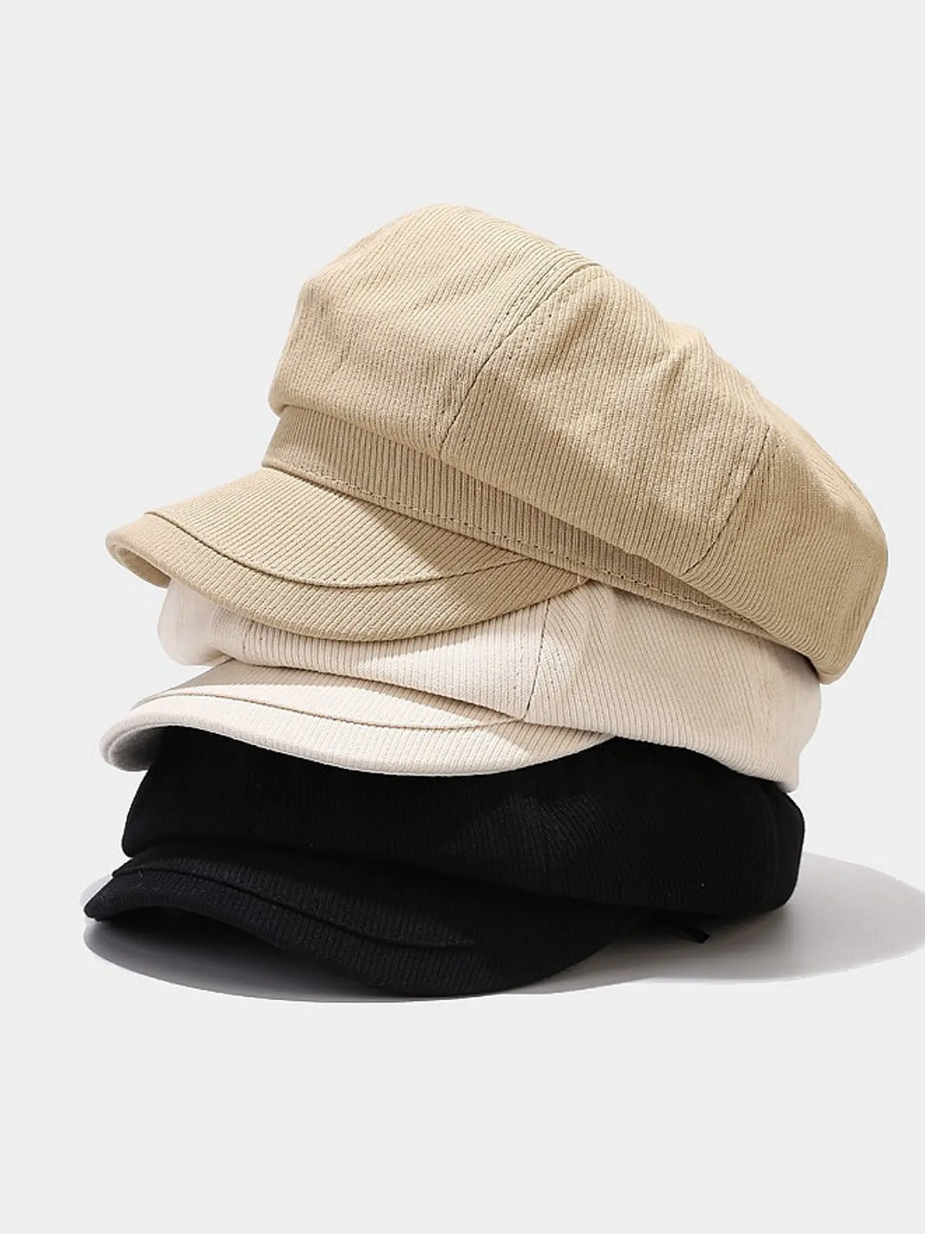 Womens Newsboy Cap, Hat with Visor Cabbie Fiddler Spring Summer Octagonal Paperboy Hat Bucket Hat Girls Gift, Quality Caps, High Quality Hat