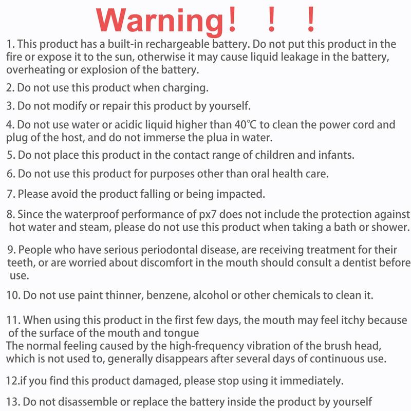 Electric Toothbrush, 1 Box Rechargeable Sonic Teeth Cleaning Toothbrush With 8 Counts Brush Heads, Portable Toothbrush For Adults, Thanksgiving Gift, Christmas Gift, Winter Gift Set