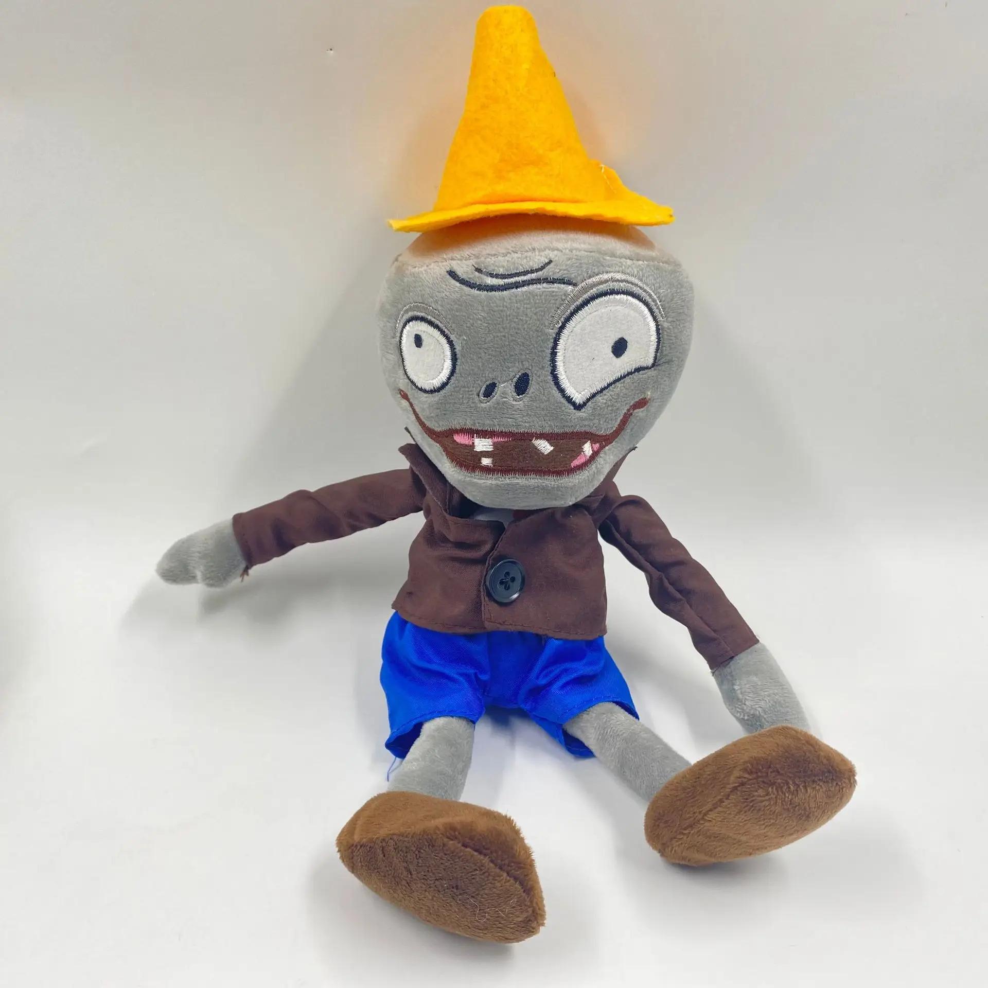Plants vs Zombiesed Plush Toys 30cm PVZ Gargantuar Hats Pirate Duck Zombie Plush Stuffed Toys Doll Soft Toy Gifts for Kids!