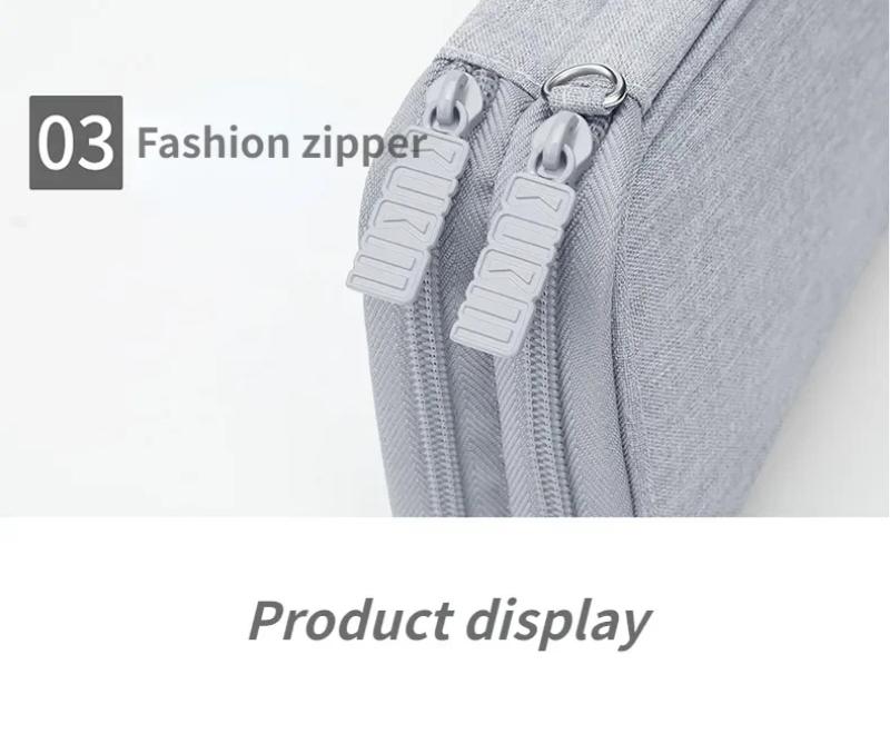 Travel Cable Bag Portable Digital Storage Pouch Charger Data Cable USB Bag Organizer Waterproof Electronic Accessory Storage Bag
