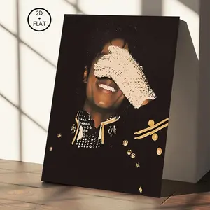 Michael Jackson King of Pop Unframed Poster - Modern Wall Decor, Room Decoration, Home Supplies Art Print