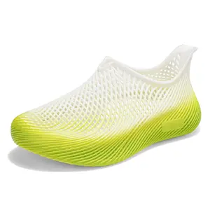 Men's Shoes, Summer Multicolor Sandals, Breathable, Ultra-Light, Soft Sole, 3D Full-Coverage printing, Hollow-Out Mesh Clogs, Men's Sports Beach Sandals