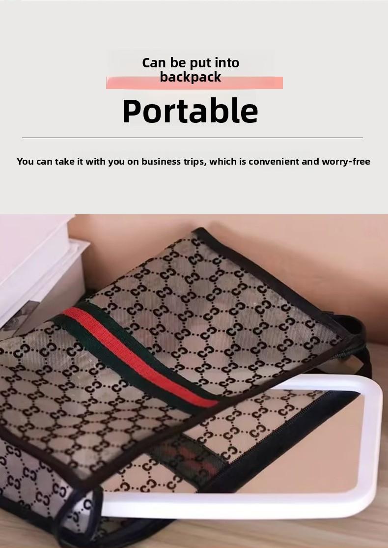 LED Makeup Mirror - Desktop Vanity Mirror with Lights, Foldable, Portable, and Travel-Friendly - Home Beauty and Fill-Light Mirror