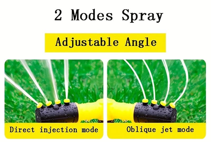 1 Set Garden Lawn Sprinkler Heads, 360 °   Rotating Water Sprayer with Adjustable Arm, Multi-angle, Suitable for Gardens, Lawns, and Roof Cooling