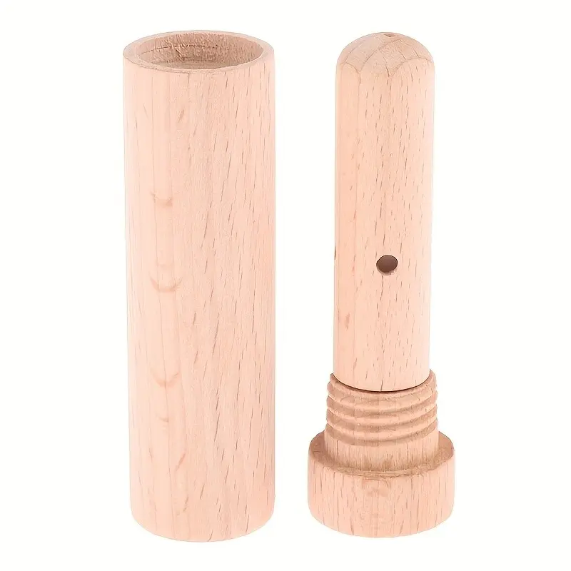 Essential Oil Aroma Wood Diffuser Inhaler Set, Home Fragrance, Includes Wicks, Aromatherapy Nasal Inhaler, Perfect for Relaxation and Well-Being