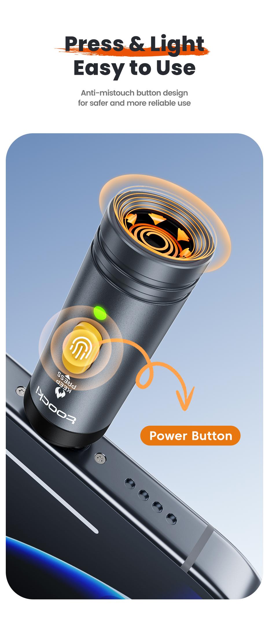 Toocki TG13/14 Type-C Mini Electric Lighter Plug&Play Blow to Light Mobile Cigarette Lighter Flameless Windproof Fast Ignition Toocki TG13/14 Type-C Mini Electric Lighter Plug&Play Blow to Light Mobile Cigarette Lighter Flameless Windproof Fast Ignition