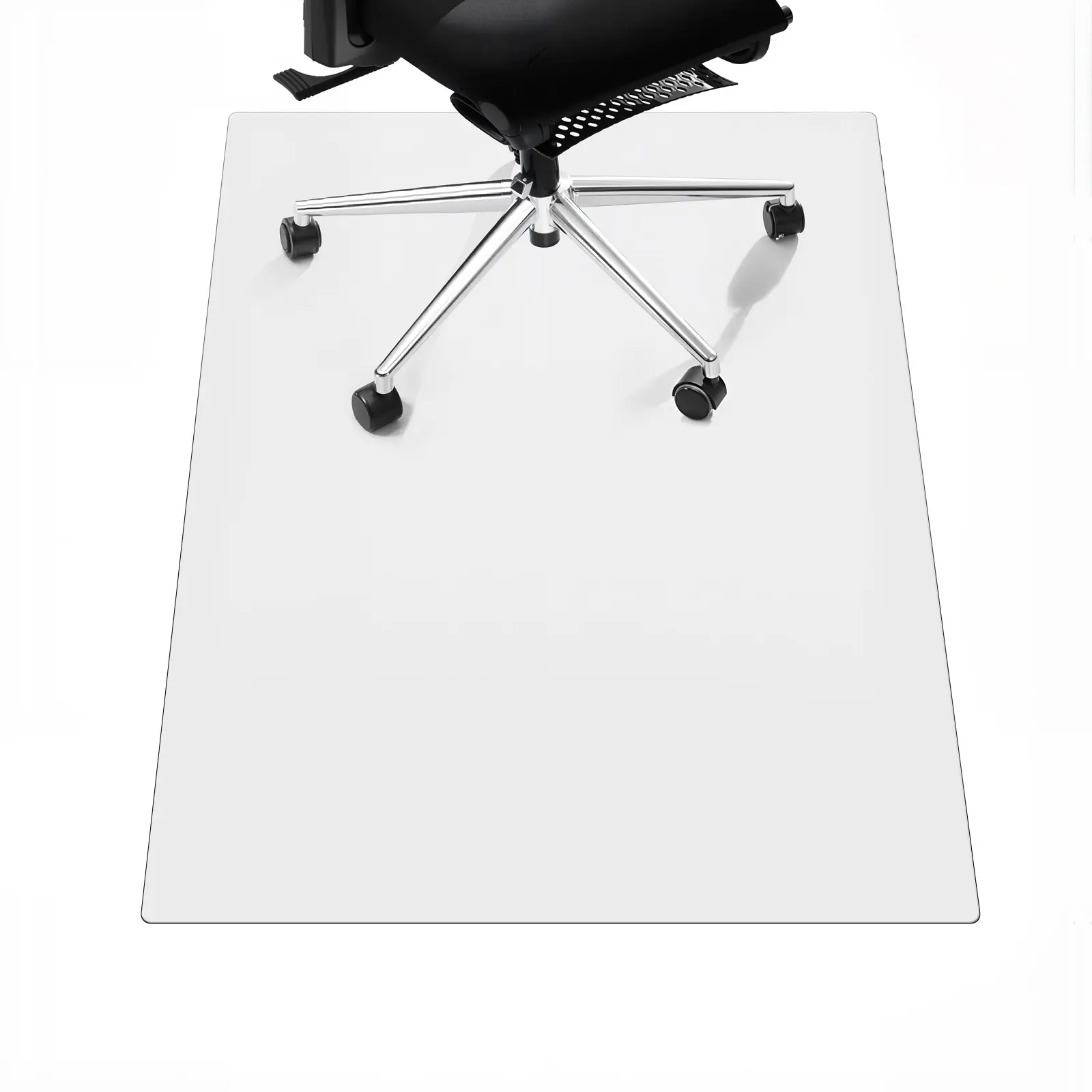 Heavy Duty Office Chair Mat for Carpet, Non-Slip Office Chair Mat Protector for Carpeted Floors, Easy Glide PVC Desk Mat for Home & Office Use