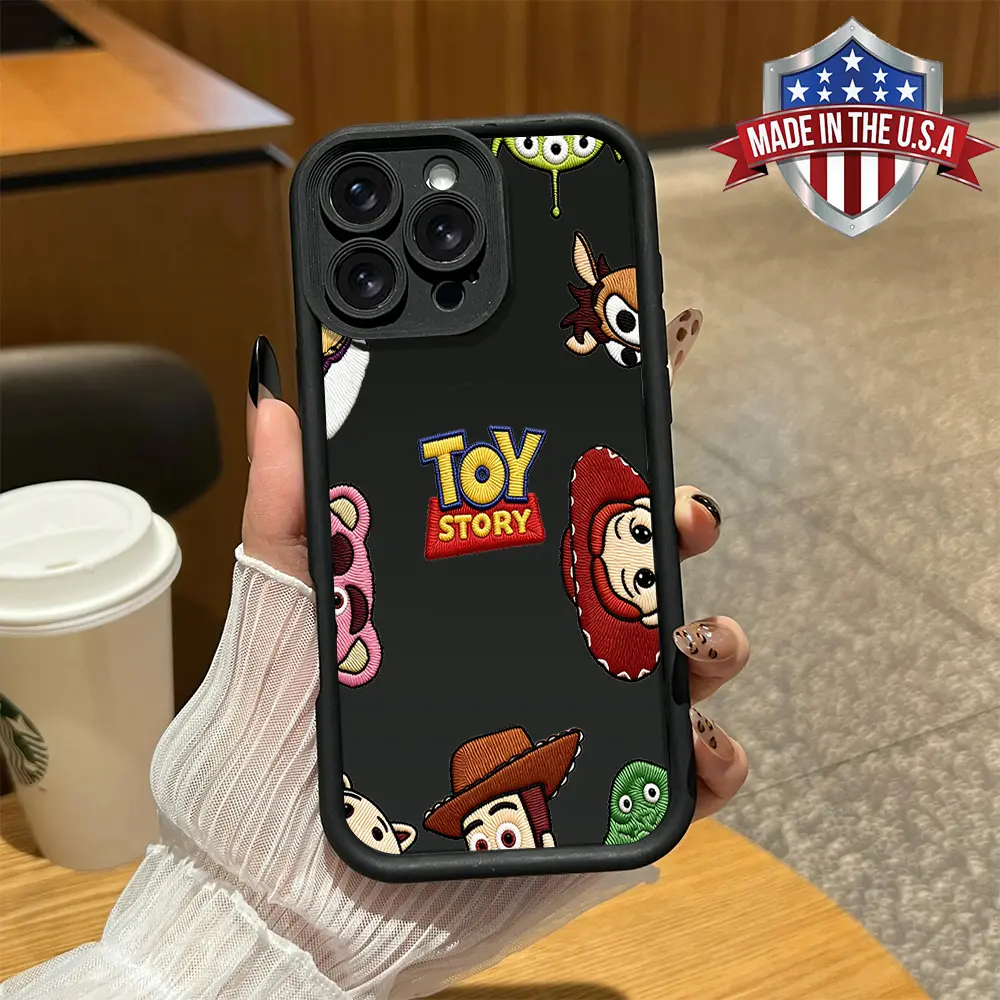 Cute Toy Story TPU Phone Case for iPhone 17,16 Pro Max,15,14,13,12,11 Plus,Air & Samsung Galaxy S22,S23,S24,S25,S26 Plus,FE,Ultra - Exquisitely Made,High-Quality Soft Case,Shockproof,Drop-Resistant,Ideal Gift
