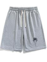 Light gray palm tree