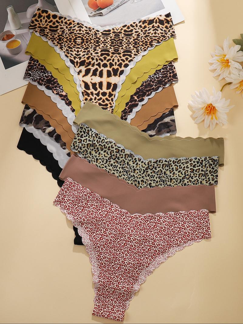 Women's Thong, Soft Comfy Breathable Thong for Daily Wear, Women's Underwear for All Seasons, Daily Casual Underwear