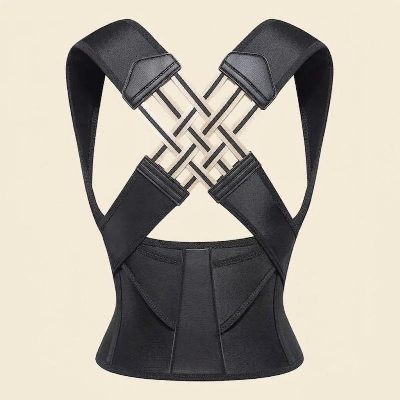 Cross-Strap Back Brace for Men & Women| Invisible Posture Support| Daily Confidence