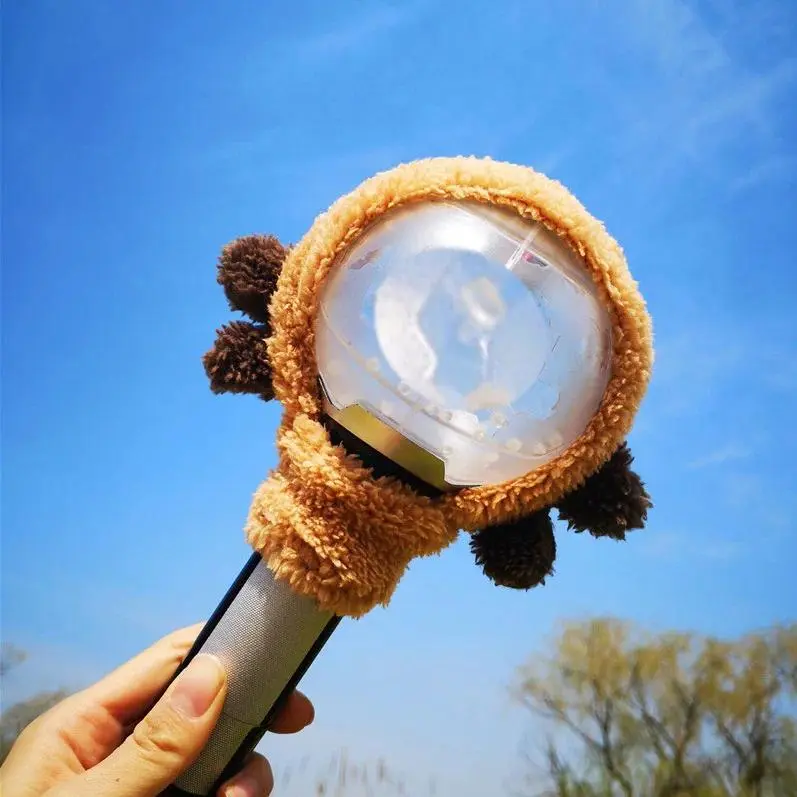 Cartoon Cute Exclusive Felt Protective Case for Kpop Boys' Lightstick Support Lamp - Dustproof, Fall-Proof, Decorative (Toys & Hobbies, DIY Crafts)