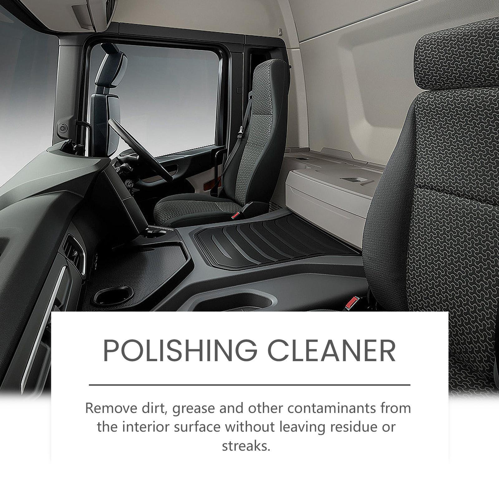Car interior Cleaner-UltimateProtection for Vinyl, Rubber, and PlasticSurfaces Car Interior Detailer andProtectant, waterless Spray Wax:Plastic.Rubber, Leather Cleaner for Carnteriors&Exteriors、Quick Detailer Automotive Care、Durable Protection Glossy
