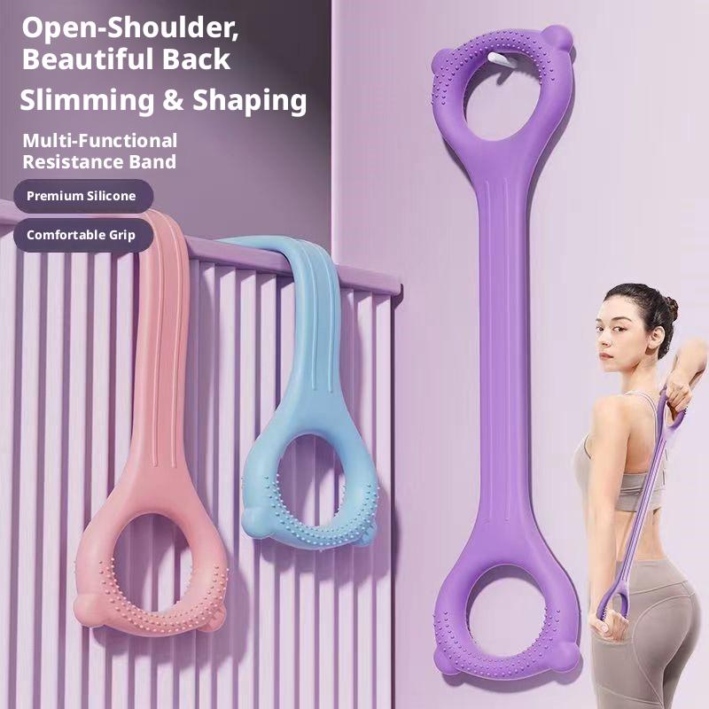 Yoga Pull Rope for Women Body Shaping Resistance Band for Back Training & Fitness