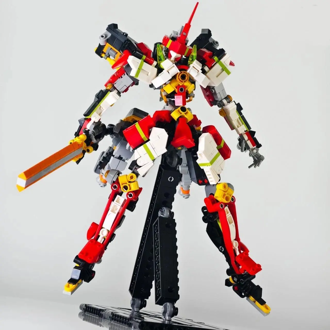 2026 new hot item Action Figure Building Blocks Model MOC Block Kit Kids Toy Anime Figure Robot Soilder Assemble Toys For Children