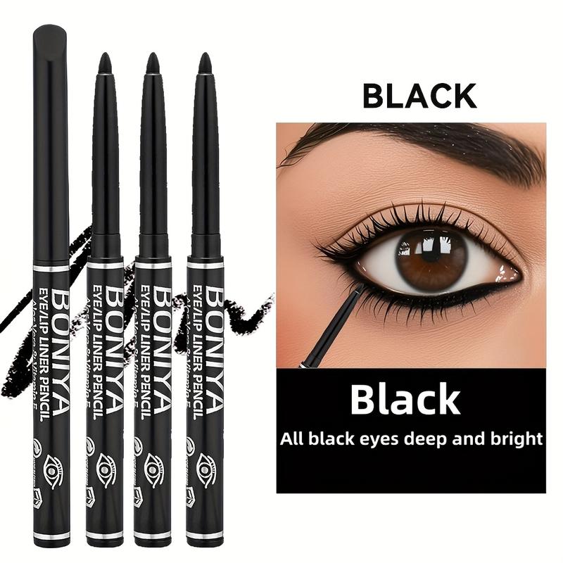 3pcs / Eyeliner Pencils, Waterproof, Sweatproof, Smudge-Proof, Easy Twist-Up, Long-Lasting, Smooth Application, Longwear Eye Liner 3pcs / Eyeliner Pencils, Waterproof, Sweatproof, Smudge-Proof, Easy Twist-Up, Long-Lasting, Smooth Application, Longwear Eye Liner
