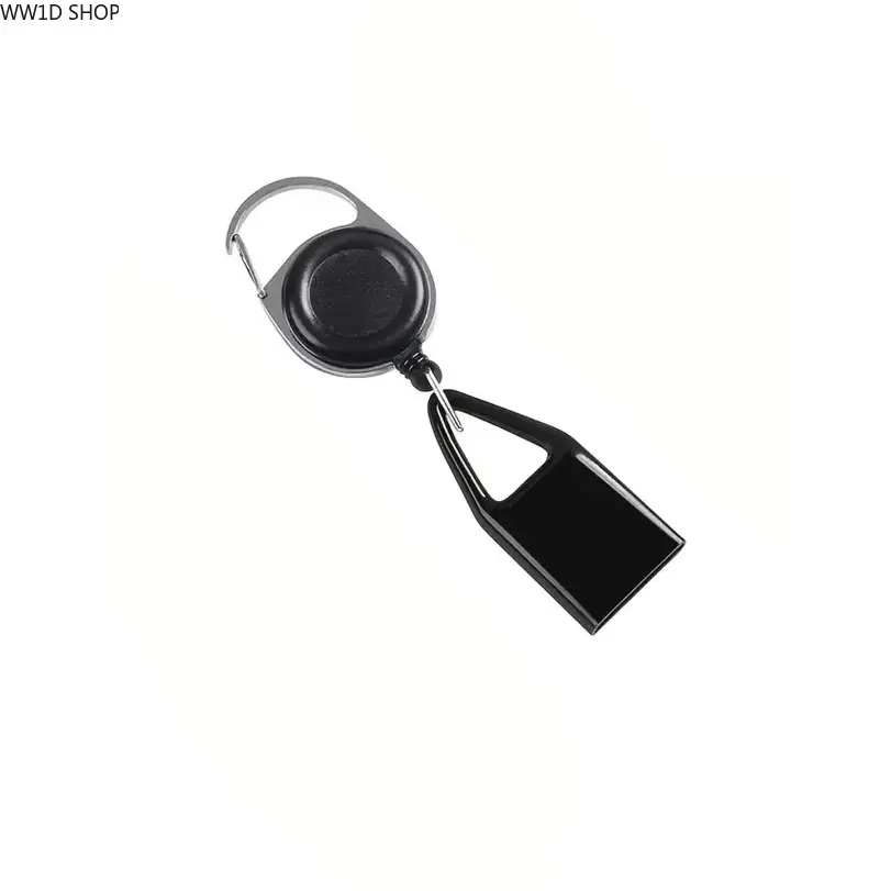 Retractable Pull Cord Reel Keychain - Lightweight Detachable Key Rings Accessory, Key Holder for Purse, Ideal for Christmas, Graduation, Engagement Daily Use, Casual, Edc Gear, Anniversary, Compact, Ceremony, Badge Holder Reel Keychains