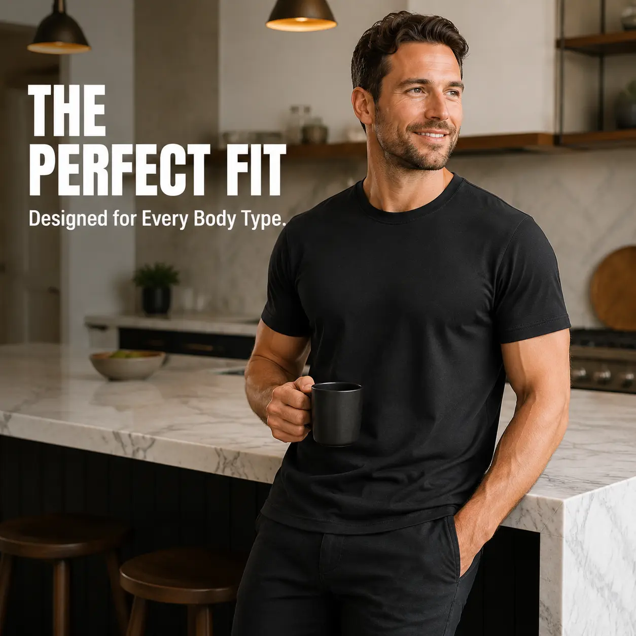100% Cotton Men’s 100% Cotton T-Shirt, Crew Neck Solid Basic Tee,  180 GSM Soft Durable Shirt,Breathable Fabric Menswear Top Classic White Black Tshirt, XS–5XL  SummerVibes outdoorfun