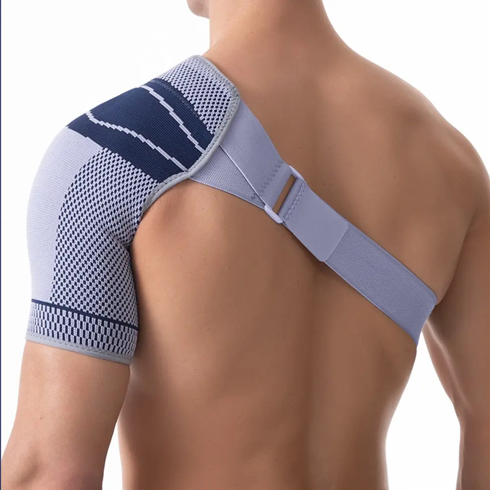 1pcs Shoulder Brace for Rotator Cuff Support, Shoulder Reliever, Adjustable Compression Sleeve, Breathable & Lightweight, for Gym, Work, Men & Women