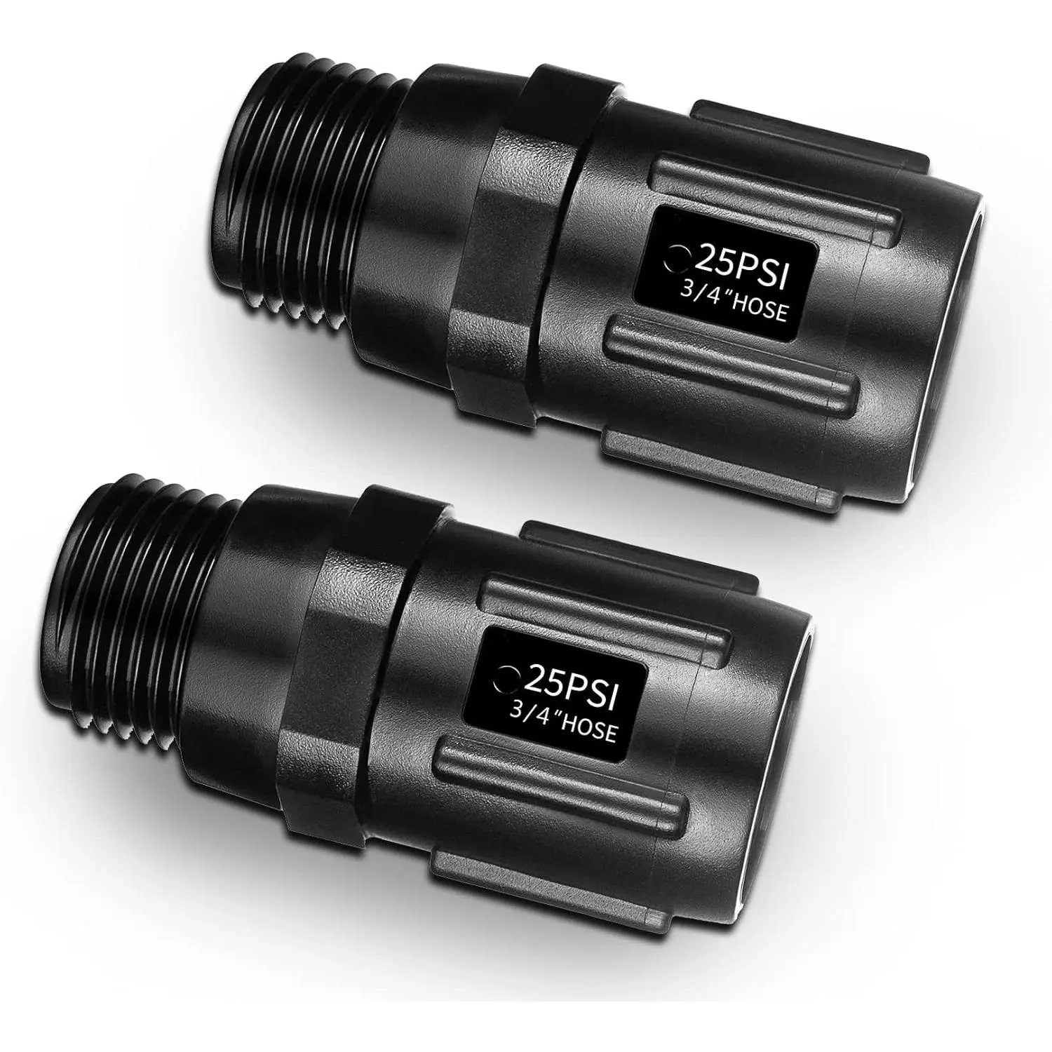 Drip Irrigation  Regulator 25 PSI 3/4 inch Hose Thread Drip Irrigation  Reducer- 2 Pack