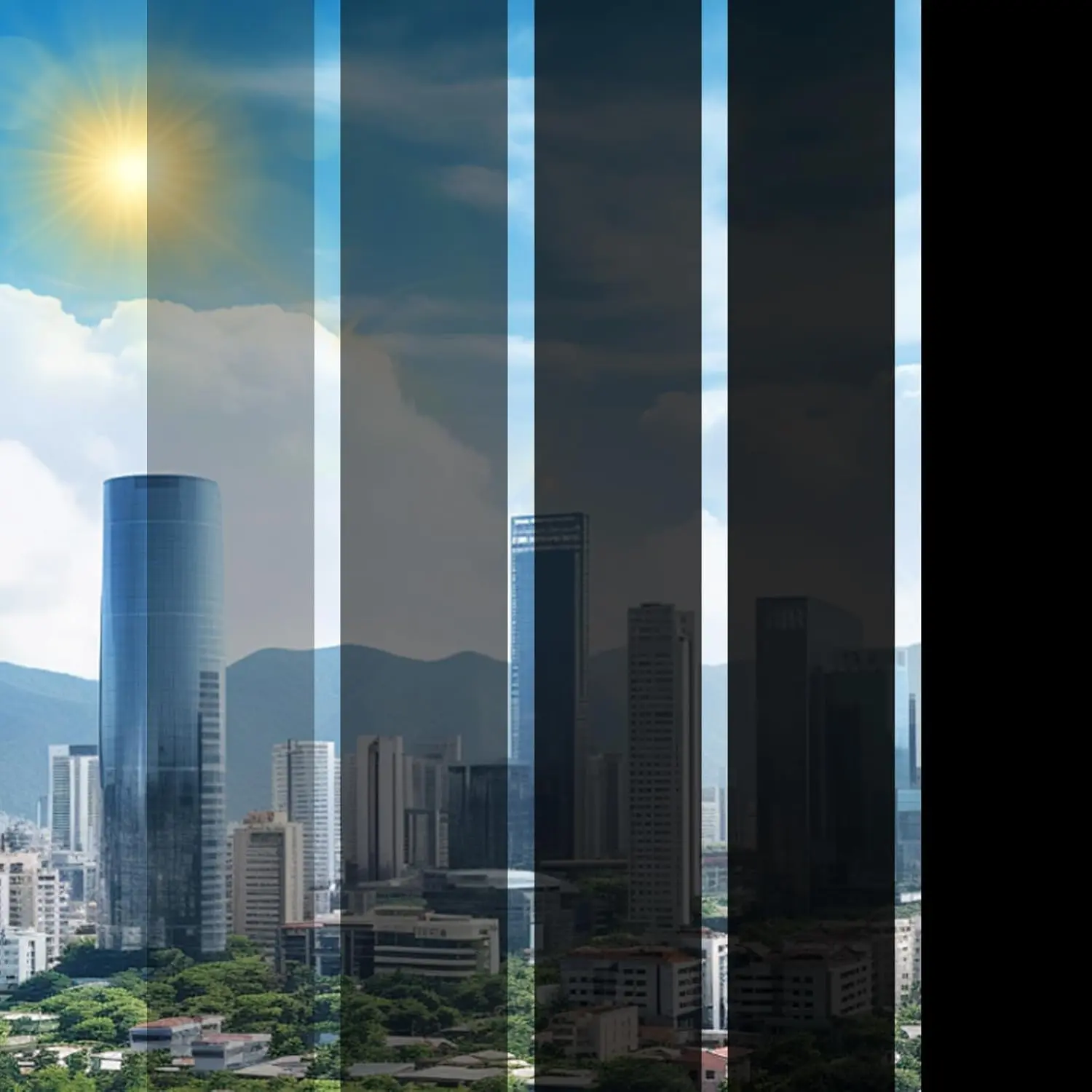 Window Film Transparent Heat Control UV Blocking, 30% VLT Window Tint for Shopfront Glass with Installation Tools, PET Material, Ideal for Stores, Glass Doors and Display Windows, 17.5Inch×78.7Inch
